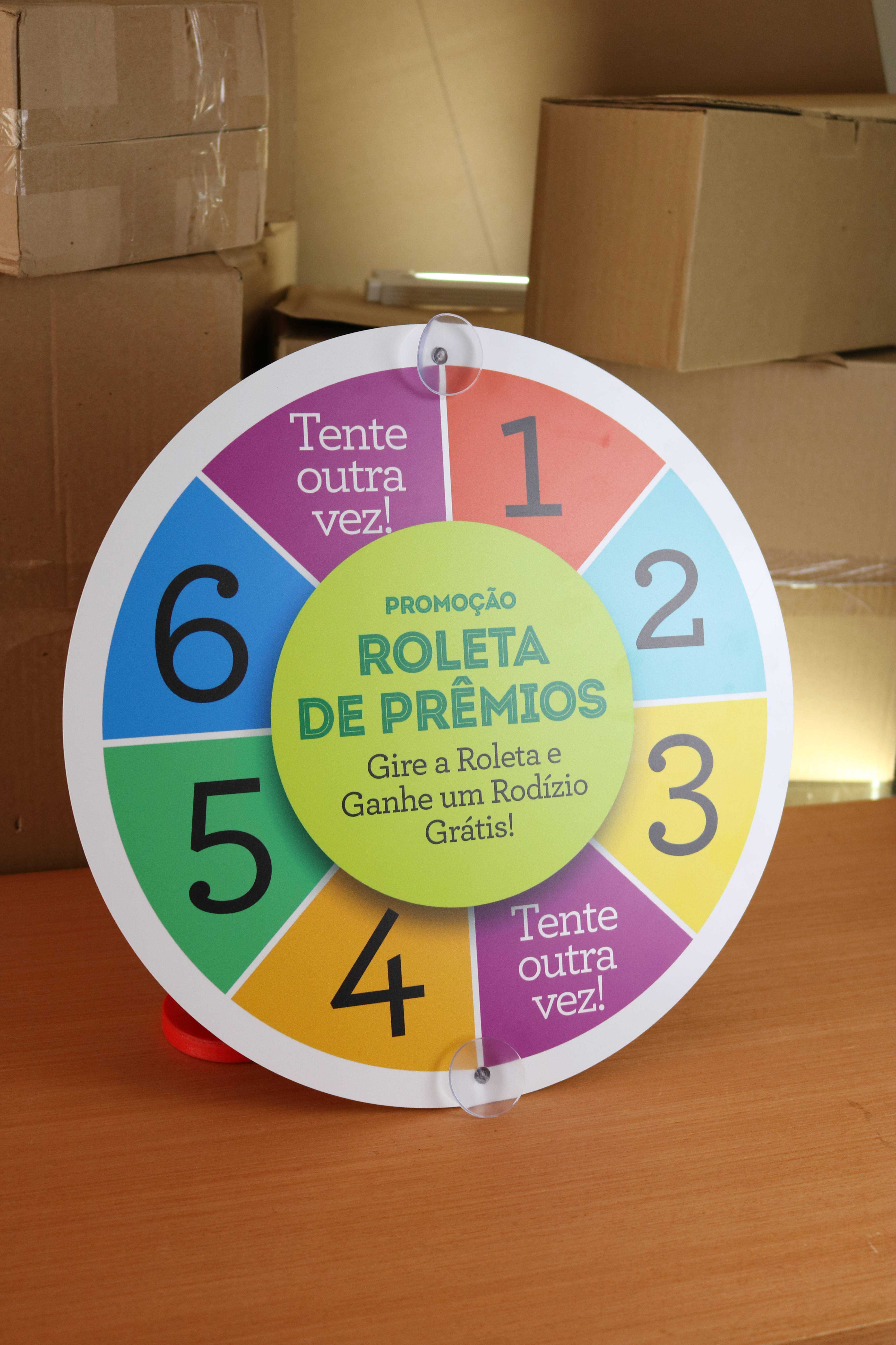 roleta premiadora para sorteios de brindes