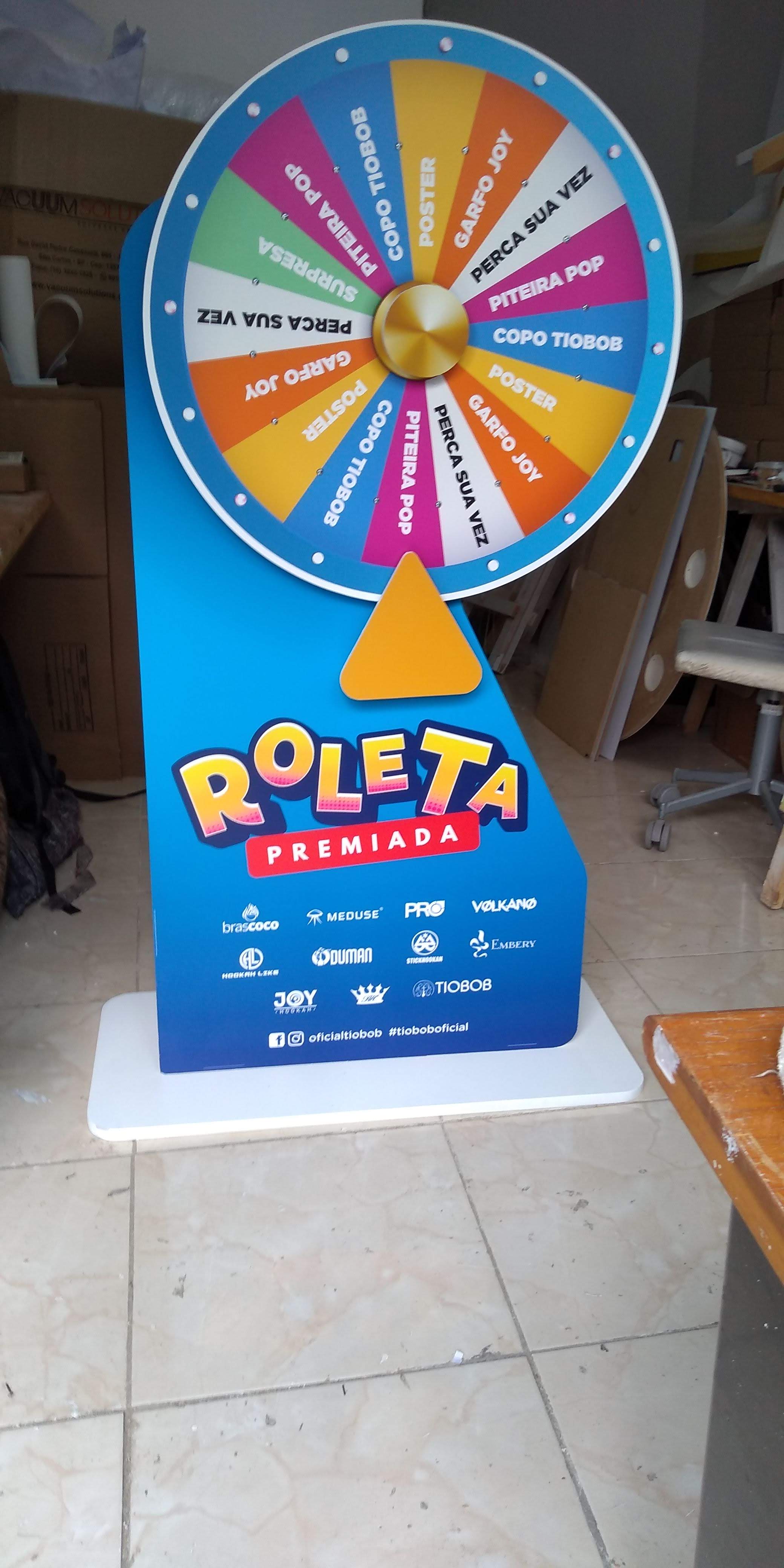 roleta para sorteio de premios