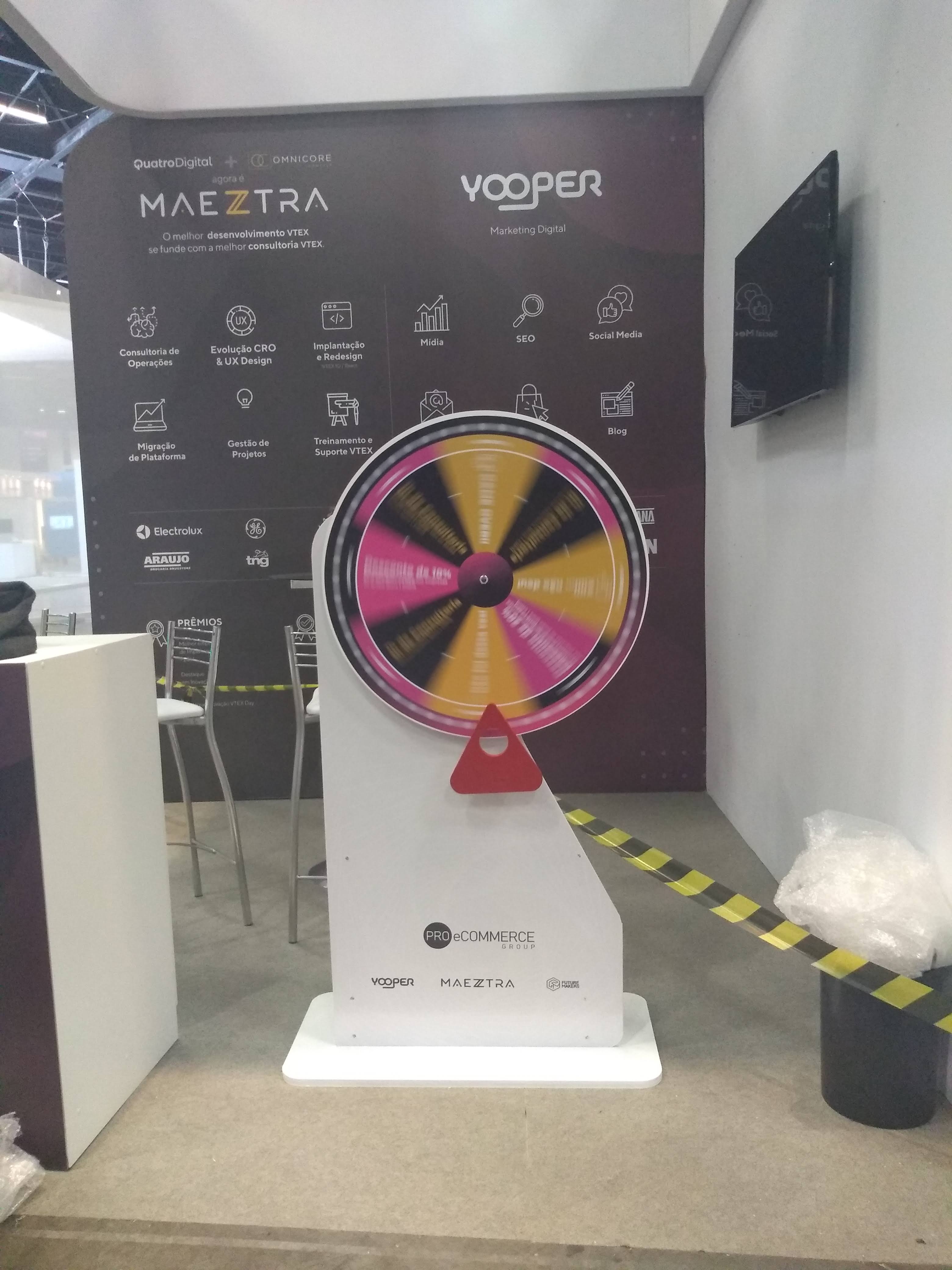 roleta para sorteio de premios