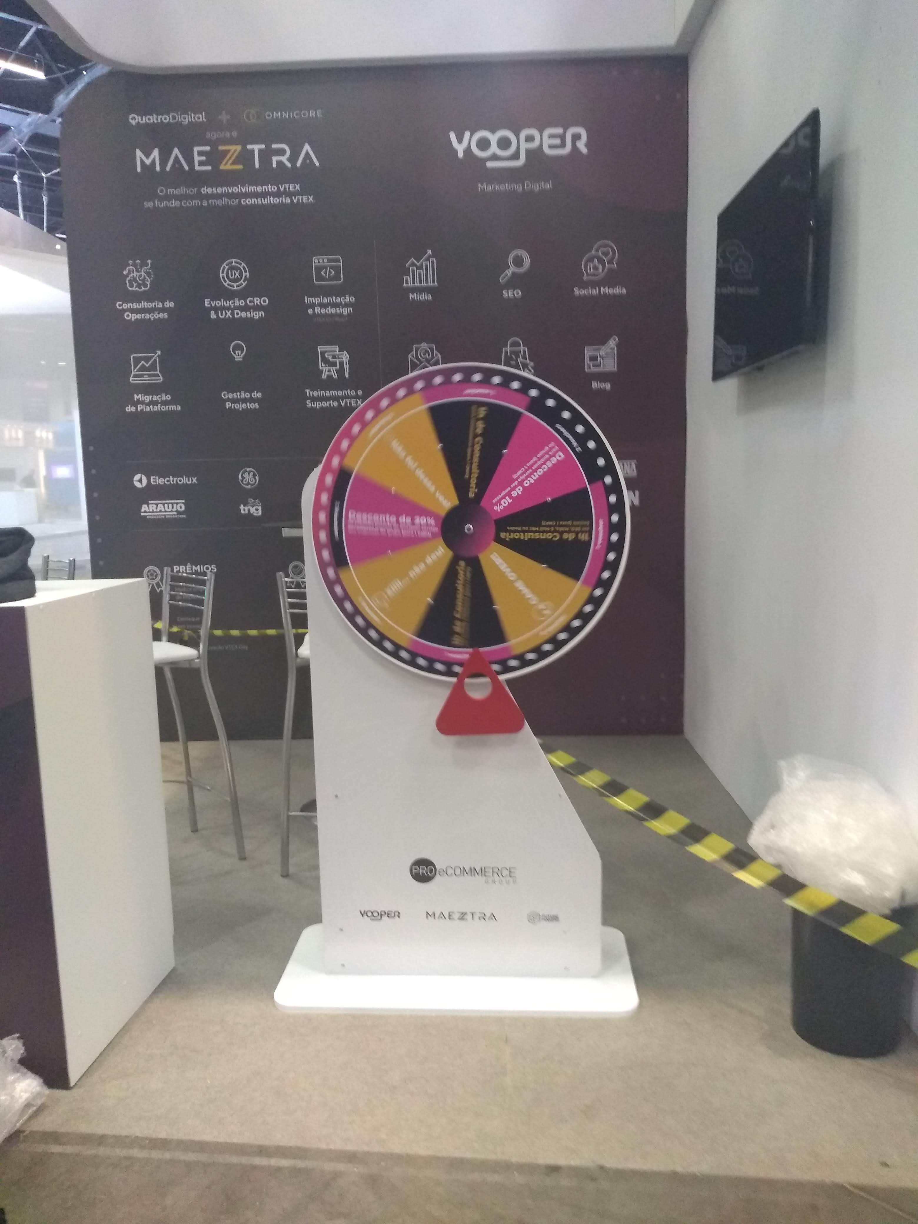 roleta para sorteio de premios