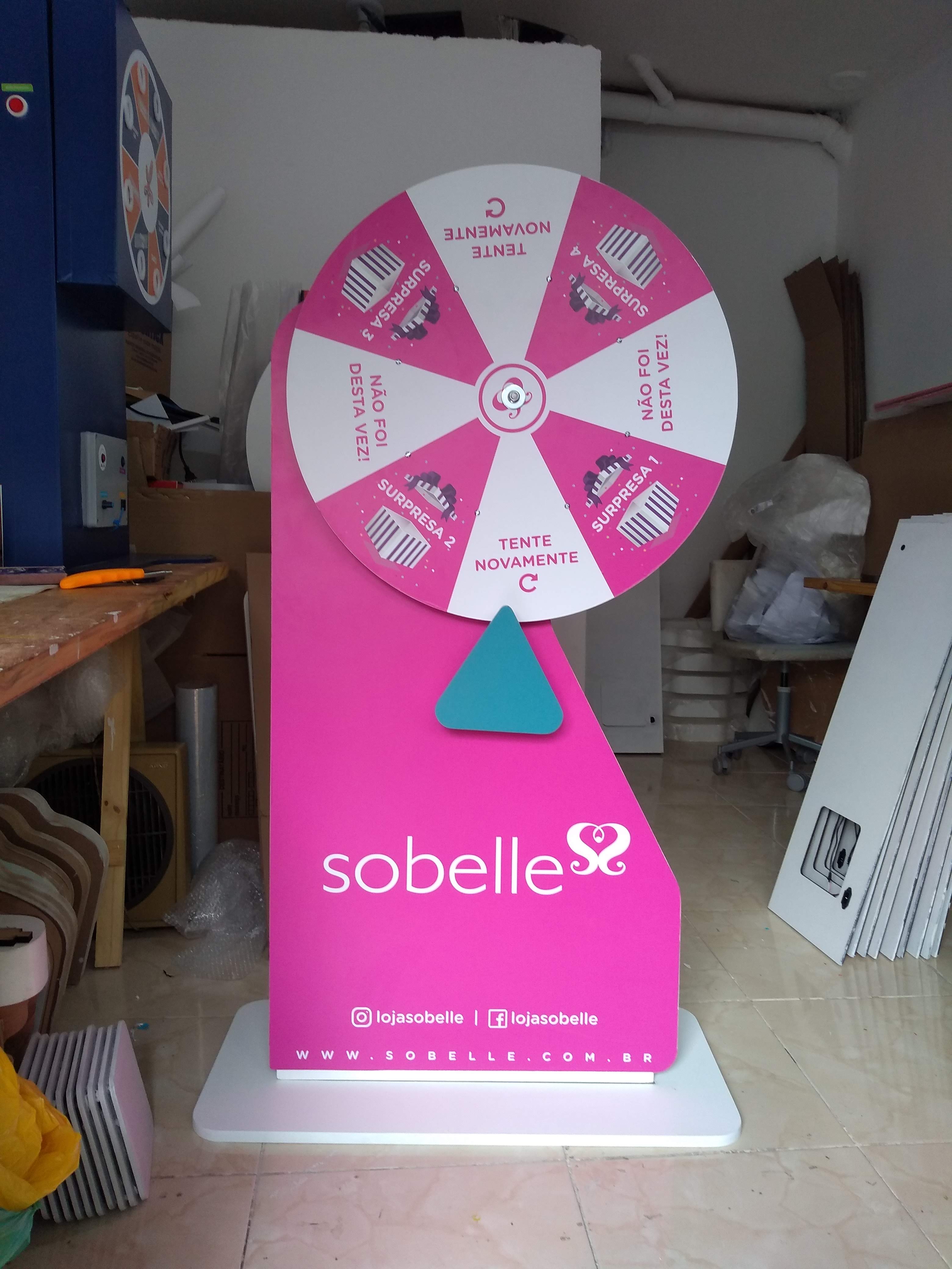 Roleta para sorteio de premios
