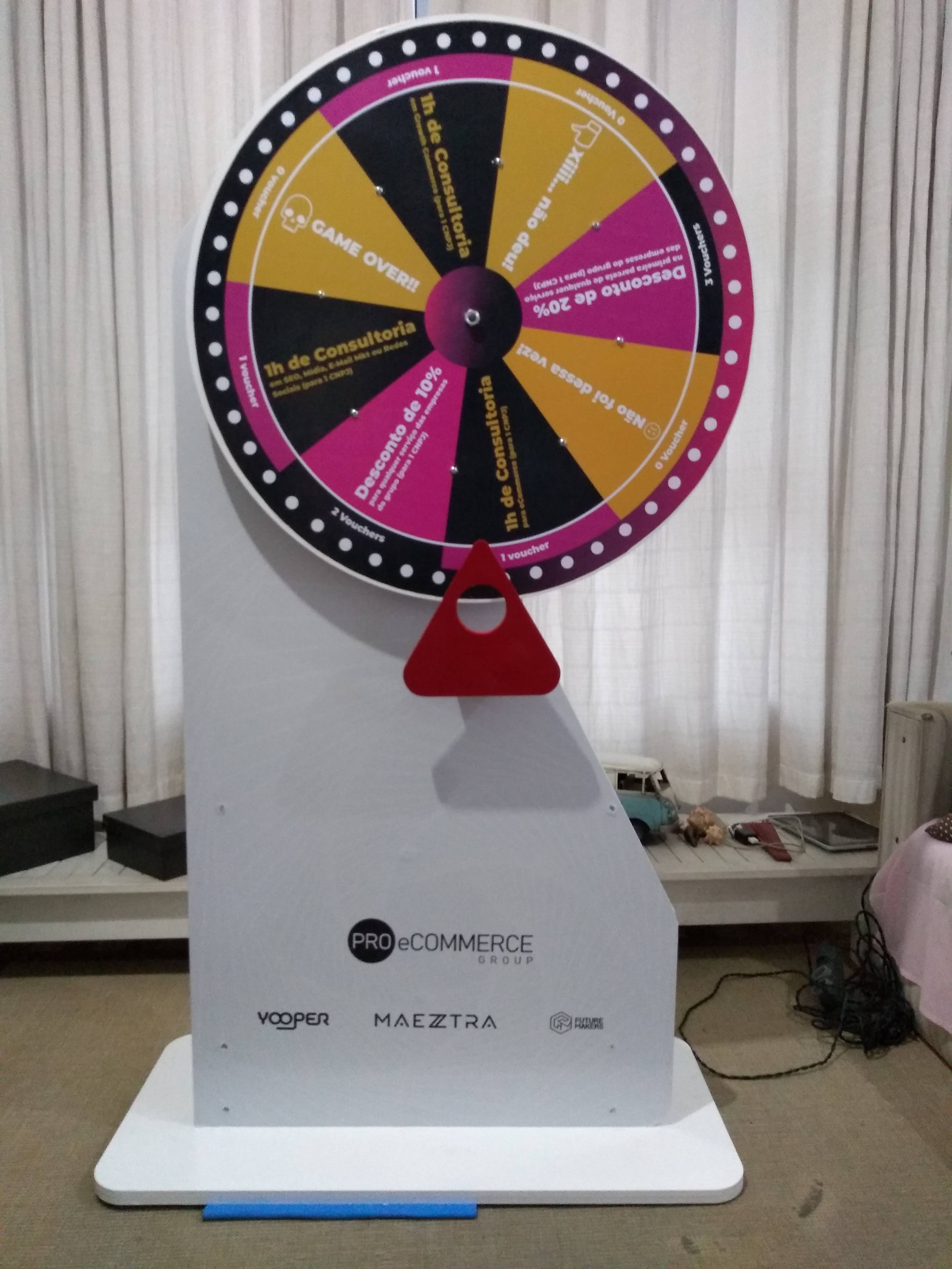 roleta sorteio de premios