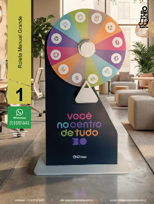 roleta sorteio de premios
