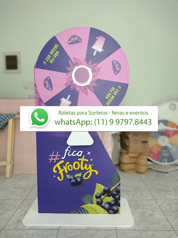 roleta para feiras e eventos