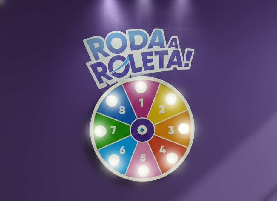 roleta premiadora de parede