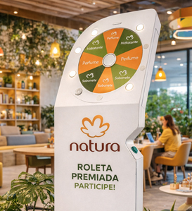 roleta para sorteio natura