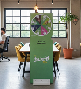 roleta desincha para sorteio de premios