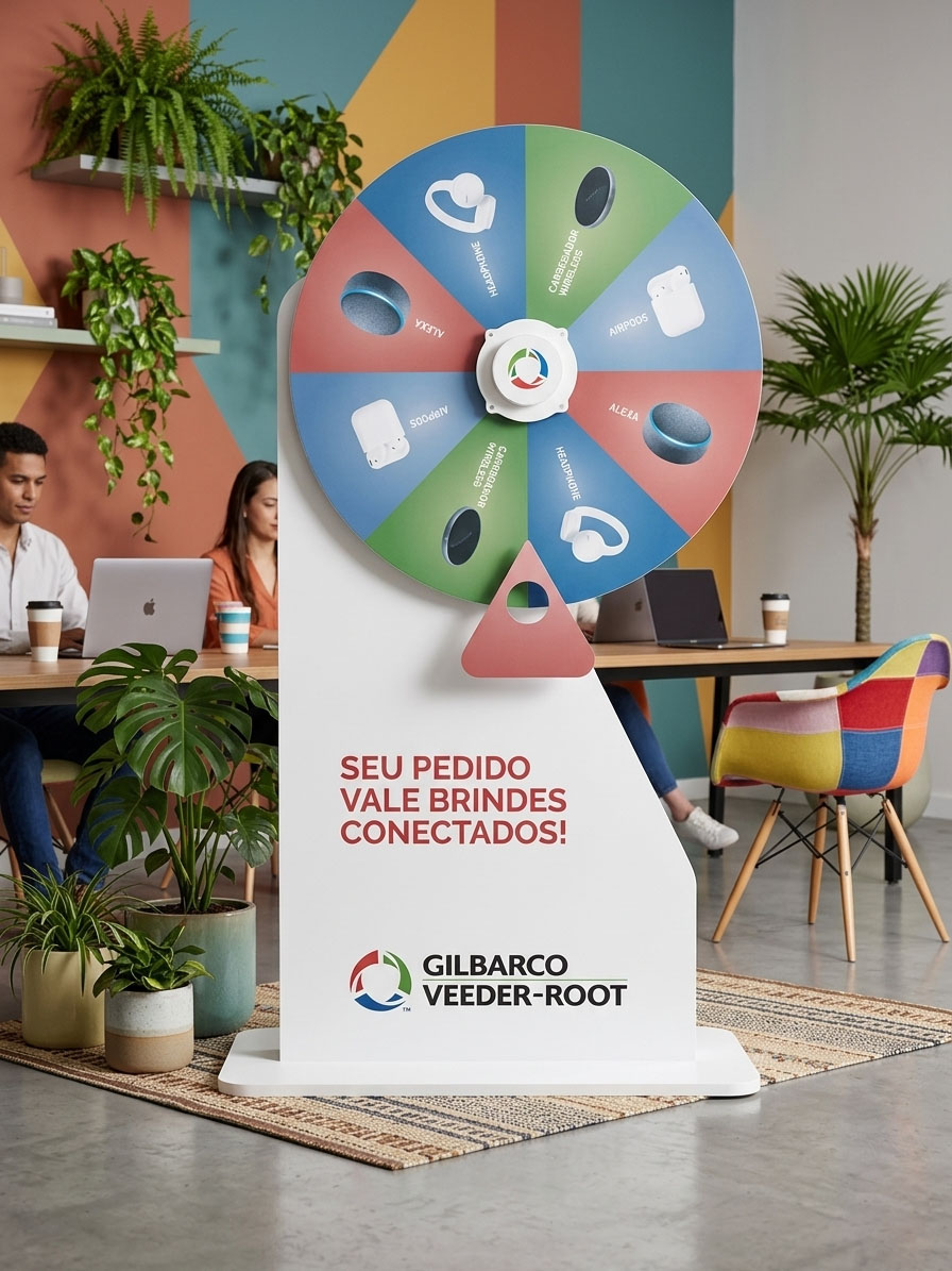 gerar leds com roleta de sorteio de prêmios