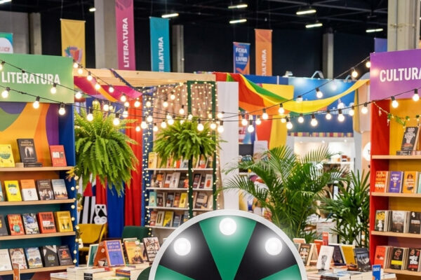 Roleta Eletronica para feira do livro FLIP