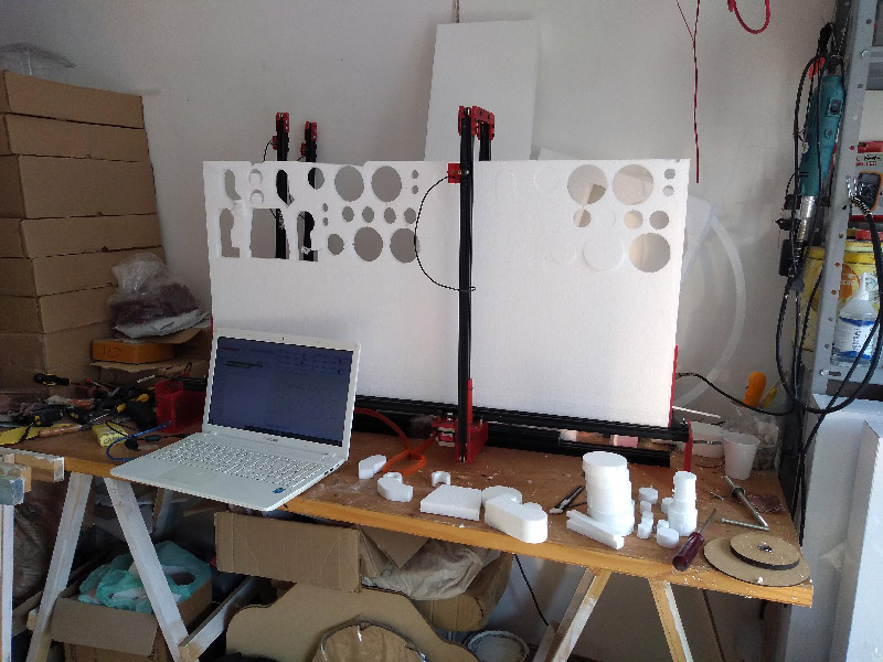 Cortador CNC para Isopor – XPS – EPS – Espuma – Depron