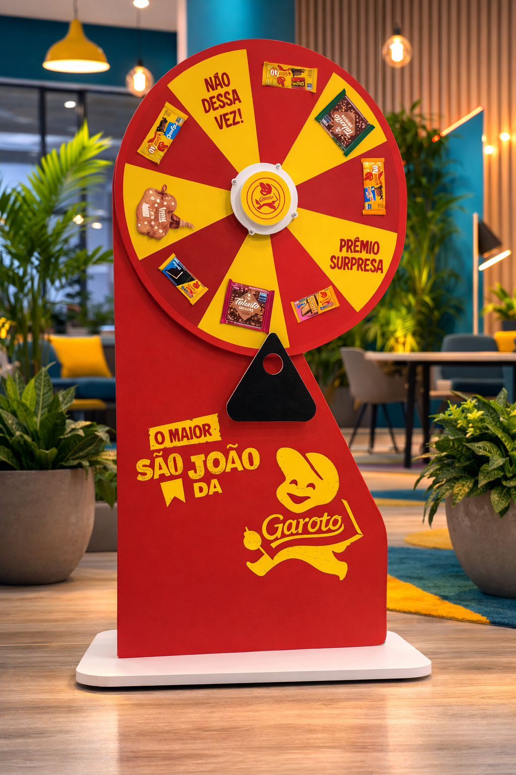  Roleta de Prêmios para Stand em Eventos